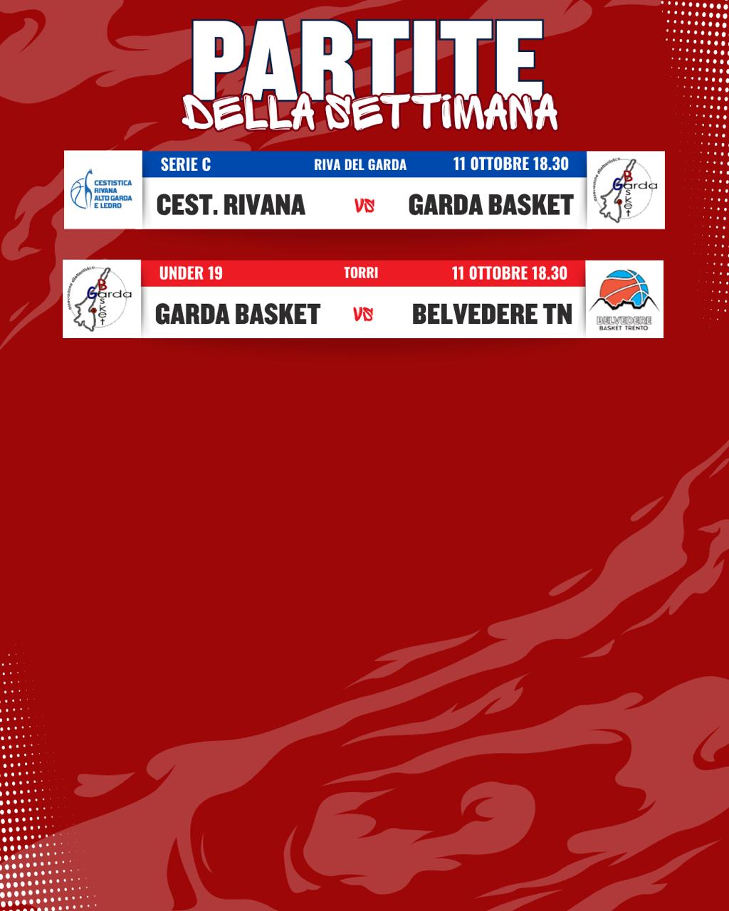 PARTITE DELLA SETTIMANA